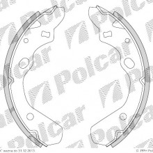 Szczki hamulcowe (komplet) MAZDA 323 C IV (BG), 06.1989 - 10.1994 (DELPHI)