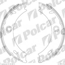 Szczki hamulcowe (komplet) MERCEDES SPRINTER 3 - t platforma / podwozie (903), 01.1995 - 05.2006 (DELPHI)