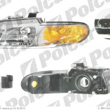 reflektor gwny CHRYSLER TOWN&COUNTRY (GS / NS), 01.1996 - 12.1999