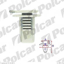 Spinka montaowa FIAT PUNTO EVO (199), 09.2009-