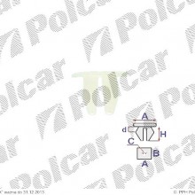 Kostka montaowa RENAULT MEGANE (BA / DA / LA / EA / KA) Hatchback (5D) / CLASSIC Sedan / COUPE / SCENIC 95 - 99
