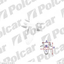 Spinka montaowa BMW 3 (E90/E91), 08.2008-