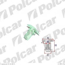 Spinka montaowa HONDA JAZZ (GE), 10.2008-