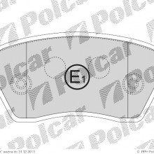 Klocki hamulcowe NISSAN NOTE (E11), 03.2006-