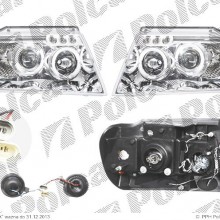 reflektory wiate przednich JEEP GRAND CHEROKEE (WJ / WG), 05.1999 - 12.2004