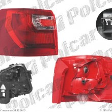 lampa tylna zewntrzna SEAT ALHAMBRA (7N), 06.2010-