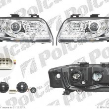 reflektory wiate przednich AUDI A6 (C5) Sedan / AVANT, 06.2001 - 01.2005