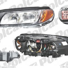 reflektor gwny VOLVO V70 (BW), 03.2007-