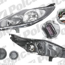 reflektor gwny FORD FIESTA (JA8), 09.2008-