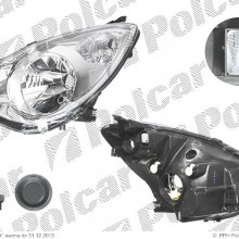 reflektor gwny OPEL AGILA (Hatchback), 01.2008-