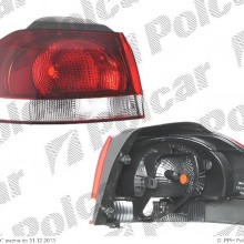 lampa tylna zewntrzna VOLKSWAGEN GOLF VI (1L), 10.2008-