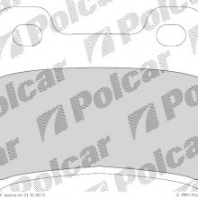 Klocki hamulcowe (4szt. komplet) FORD ESCORT V (GAL), 07.1990 - 12.1992 (DELPHI)