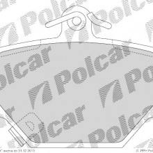 Klocki hamulcowe (4szt. komplet) (VALEO)