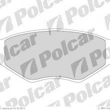 Klocki hamulcowe (4szt. komplet) VOLKSWAGEN POLO coupe (86C, 80), 10.1981 - 09.1994 (Breck)
