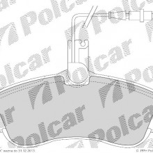 Klocki hamulcowe (4szt. komplet) CITROEN XSARA coupe (N0), 02.1998 - 04.2005 (Breck)