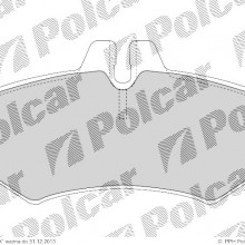 Klocki hamulcowe (4szt. komplet) MERCEDES SPRINTER 3 - t platforma / podwozie (903), 01.1995 - 05.2006 (Breck)
