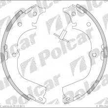 Szczki hamulcowe (komplet) DAIHATSU ROCKY Hard Top (F7, F8), 06.1984 - 04.1993 (DELPHI)