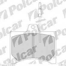 Klocki hamulcowe (4szt. komplet) CITROEN C15 (VD - _), 10.1984 - 12.2005 (DELPHI)