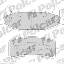 Klocki hamulcowe (4szt. komplet) CHEVROLET LUMINA APV, 08.1989 - 07.1996 (DELPHI)