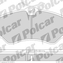 Klocki hamulcowe (4szt. komplet) FIAT DUCATO nadwozie pene (230L), 03.1994 - 04.2002 (Fomar)