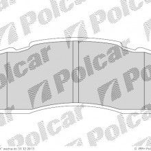 Klocki hamulcowe (4szt. komplet) TOYOTA PREVIA (TCR1_, 2_), 05.1990 - 08.2000 (DELPHI)