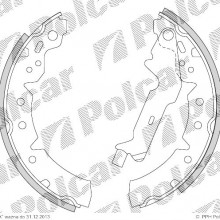 Szczki hamulcowe (komplet) TOYOTA CARINA E sedan (_T19_), 04.1992 - 09.1997 (DELPHI)
