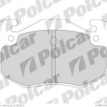 Klocki hamulcowe (4szt. komplet) RENAULT SAFRANE I (B54_), 04.1992 - 07.1996 (DELPHI)