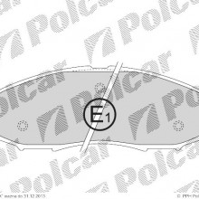 Klocki hamulcowe (4szt. komplet) NISSAN PATHFINDER (R51), 01.2005- (DELPHI)