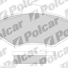 Klocki hamulcowe (4szt. komplet) CITROEN XANTIA (X1), 03.1993 - 01.1998 (DELPHI)