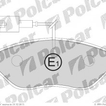 Klocki hamulcowe (4szt. komplet) LANCIA DELTA III, 09.2008- (DELPHI)