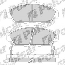 Klocki hamulcowe (4szt. komplet) HONDA ACCORD IV (CB3, CB7), 01.1990 - 10.1993 (DELPHI)