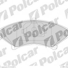 Klocki hamulcowe (4szt. komplet) KIA SEPHIA sedan (FA), 09.1993 - 10.1997 (DELPHI)