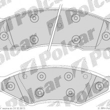 Klocki hamulcowe (4szt. komplet) KIA SPORTAGE (K00), 04.1994 - 08.2003 (DELPHI)