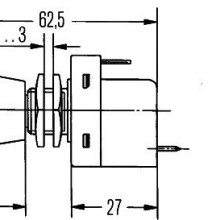 Wcznik wiate gwnych HELLA 6ED 004 778-011