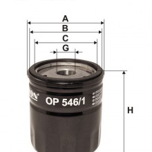 Filtr oleju FILTRON OP546/1 - darmowa dostawa do 5000 warsztatw Motointegrator Partner i 170 sklepw Inter Cars