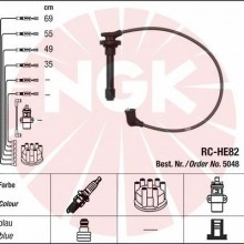 Zestaw przewodw zaponowych NGK 5048