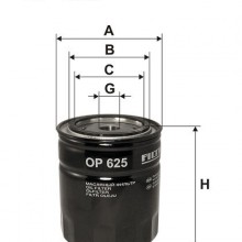 Filtr oleju FILTRON OP625 - darmowa dostawa do 5000 warsztatw Motointegrator Partner i 170 sklepw Inter Cars