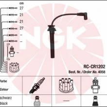 Zestaw przewodw zaponowych NGK 4058