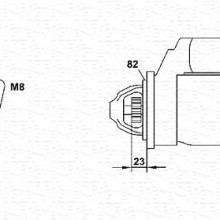 Rozrusznik MAGNETI MARELLI 063114014010