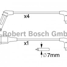 Zestaw przewodw zaponowych BOSCH 0 986 356 990