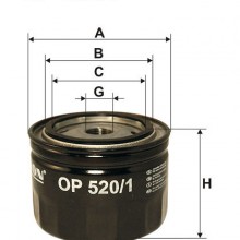 Filtr oleju FILTRON OP520/1 - darmowa dostawa do 5000 warsztatw Motointegrator Partner i 170 sklepw Inter Cars
