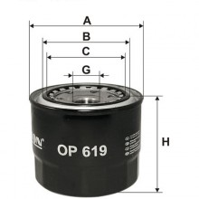 Filtr oleju FILTRON OP619 - darmowa dostawa do 5000 warsztatw Motointegrator Partner i 170 sklepw Inter Cars