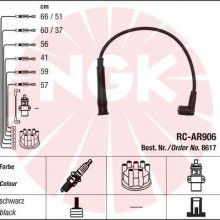 Zestaw przewodw zaponowych NGK 8617