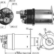 Wcznik elektromagnetyczny rozrusznika MAGNETI MARELLI 940113050039