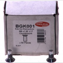 �ruba mocuj�ca tarczy hamulcowej DELPHI BGK001, 50 sztuk