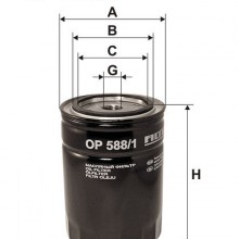 Filtr oleju FILTRON OP588/1 - darmowa dostawa do 5000 warsztatw Motointegrator Partner i 170 sklepw Inter Cars