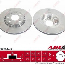 Tarcza hamulcowa ABE C3X004ABE - darmowa dostawa do 5000 warsztatw Motointegrator Partner i 170 sklepw Inter Cars