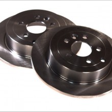 Tarcza hamulcowa DELPHI BG4124, 2 sztuki
