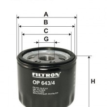 Filtr oleju FILTRON OP643/4 - darmowa dostawa do 5000 warsztatw Motointegrator Partner i 170 sklepw Inter Cars
