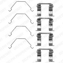 Zestaw instalacyjny klocka hamulcowego DELPHI LX0159